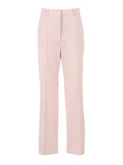 Max Mara Studio Pantalone Lungo Quasar In Pink