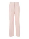 Max Mara Studio Pantalone Lungo Quasar In Red