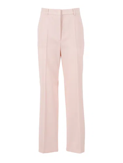 Max Mara Studio Pantalone Lungo Quasar In Red