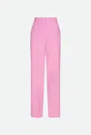 Max Mara Studio Pantalone Rosa In Rosa