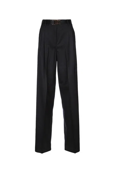 Max Mara Studio Pants In Black