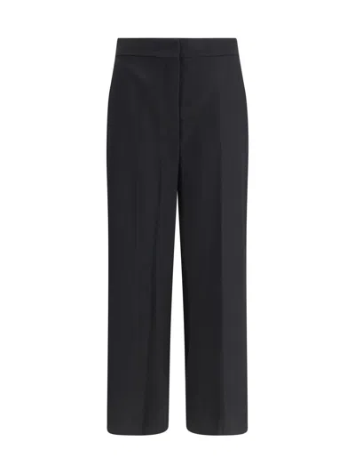 Max Mara Studio Pants In Black