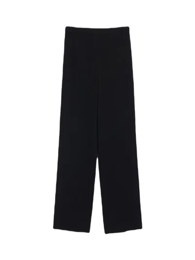 Max Mara Studio Pants In Black