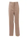 Max Mara Studio Pants In Brown
