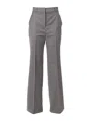 Max Mara Studio Pants In Gray