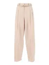 Max Mara Studio Pants In Neutral