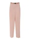Max Mara Neottia Long Trouser In Pink