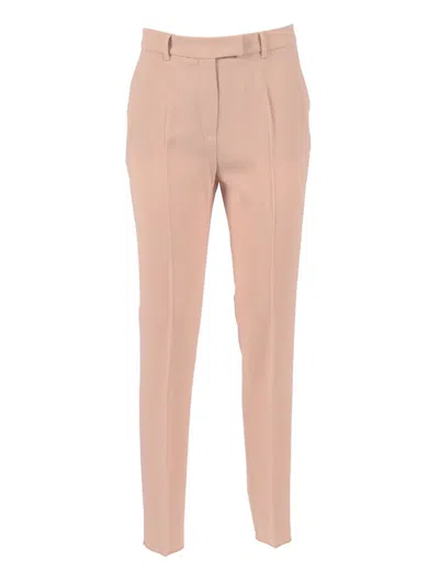 Max Mara Studio Pants In Pink