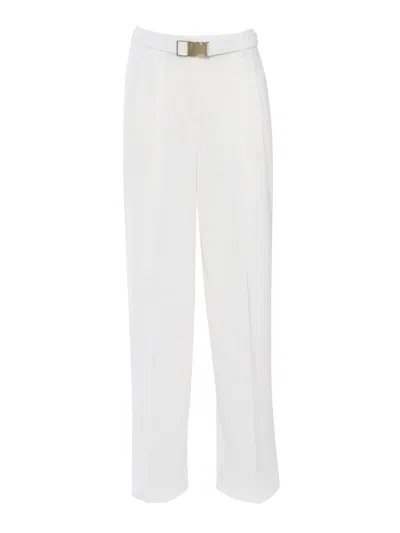 Max Mara Neottia Long Trouser In White