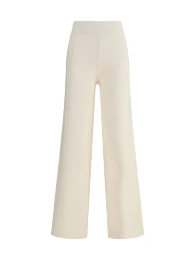 Max Mara Studio Pants In White