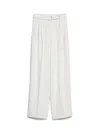 Max Mara Women's Latina Trouser White | Size 44 | 2426136031600008 In White