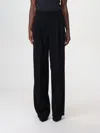 Max Mara Studio Pants Woman Black In Black