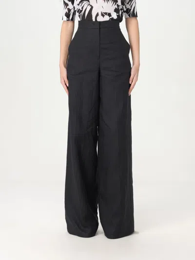 Max Mara Studio Pants Woman Black