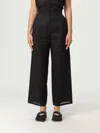 Max Mara Studio Pants Woman Black In Black