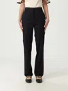 Max Mara Studio Pants Woman Black In Black