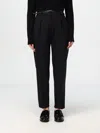 Max Mara Studio Pants Woman Black Women In Black