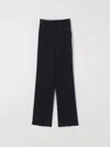Max Mara Studio Pants Woman Blue In Blue