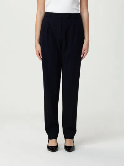 Max Mara Studio Pants Woman Blue