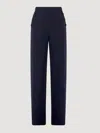 Max Mara Studio Pants Woman Brown In Brown