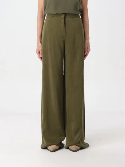 Max Mara Studio Pants Woman Green