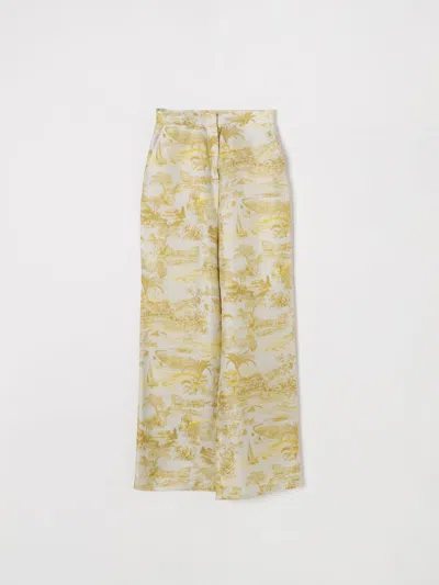 Max Mara Studio Pants Woman Grey In Neutral