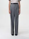 Max Mara Juanita Wool Trousers In Gray
