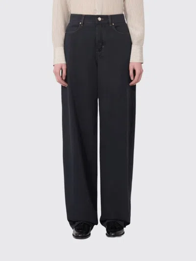Max Mara Studio Pants Woman In Multi