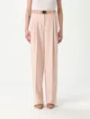 Max Mara Studio Pants Woman Pink In Pink