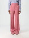 Max Mara Studio Pants Woman Pink Women In Pink