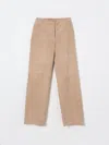 Max Mara Studio Pants Woman Sand In Cream