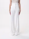 Max Mara Studio Pants Woman White
