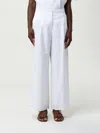Max Mara Studio Pants Woman White In White