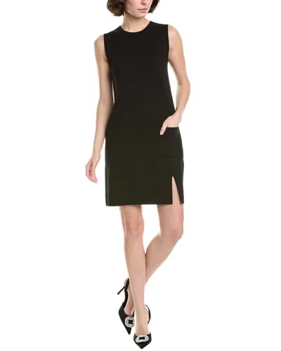 Max Mara Studio Parata Shift Dress In Black
