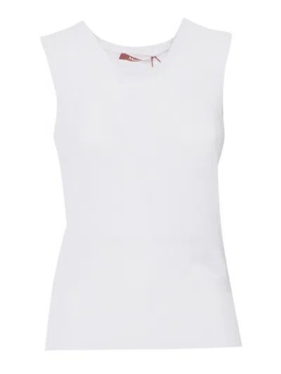 Max Mara Pedone Sweater/tank/top In White
