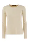 Max Mara Women's Poker - Boxy Jersey In Beige