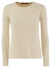 Max Mara Women's Poker - Boxy Jersey In Ivory