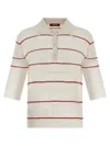 Max Mara Studio Polo Shirt In White