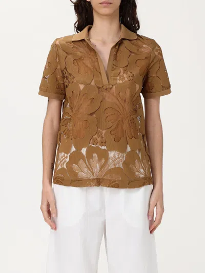 Max Mara Studio Polo Shirt Woman White 1
