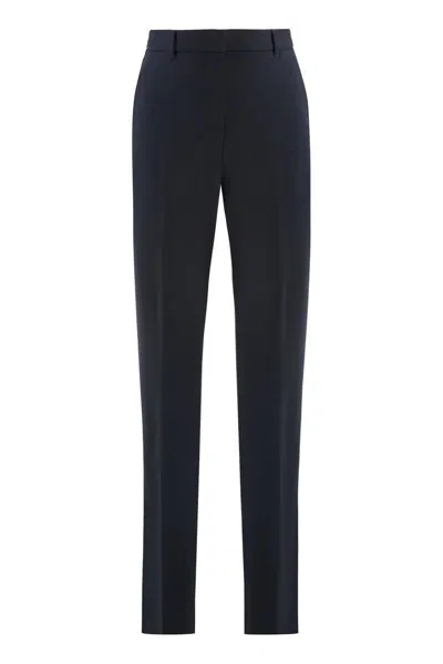 MAX MARA MAX MARA STUDIO QUASAR VIRGIN WOOL TROUSERS
