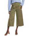 Max Mara Studio Ribera Trouser In Green