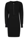 MAX MARA MAX MARA STUDIO RODI WOOL AND VISCOSE KNIT DRESS