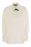 Max Mara Studio Roll In White