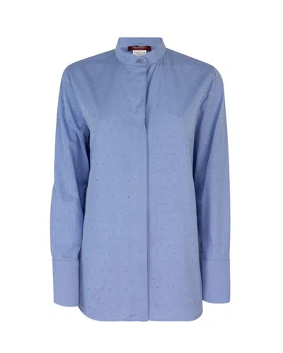 Max Mara Rubens Blue Shirt