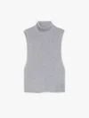 Max Mara Studio Sabbia Waistcoat Grey