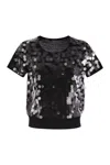 Max Mara Studio Saio - Wool Sweater With Sequins