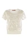 Max Mara Studio Saio - Wool Sweater With Sequins