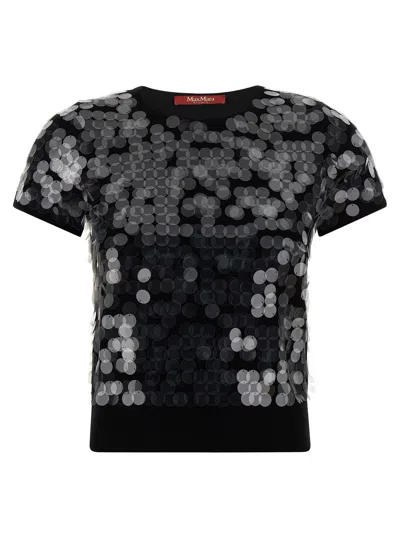 Max Mara Studio 'saio' Sweater In Black