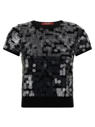 Max Mara Saio Blouse In Black