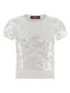 Max Mara Studio 'saio' Sweater In Silver