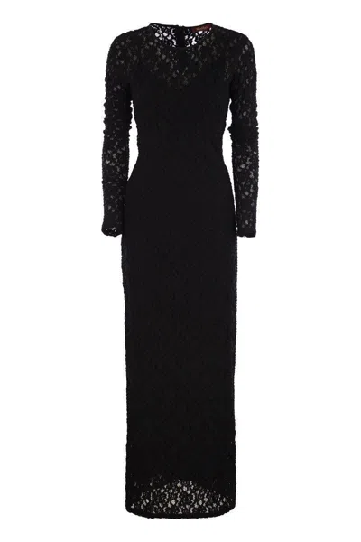 Max Mara Studio Sarta - Tight-fitting Cloqué Lace Dress